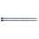 KnitPro Dreamz Single Pointed Needles - US 3 - 14" Royale Blue - Zoom Image