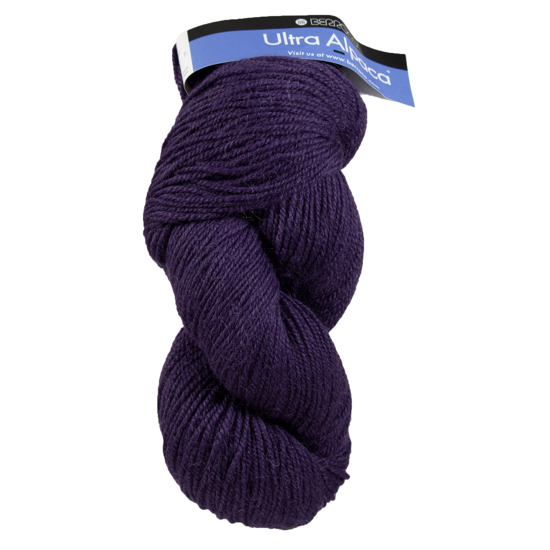 Berroco Ultra Alpaca Yarn - 62105 Eggplant - Zoom Image
