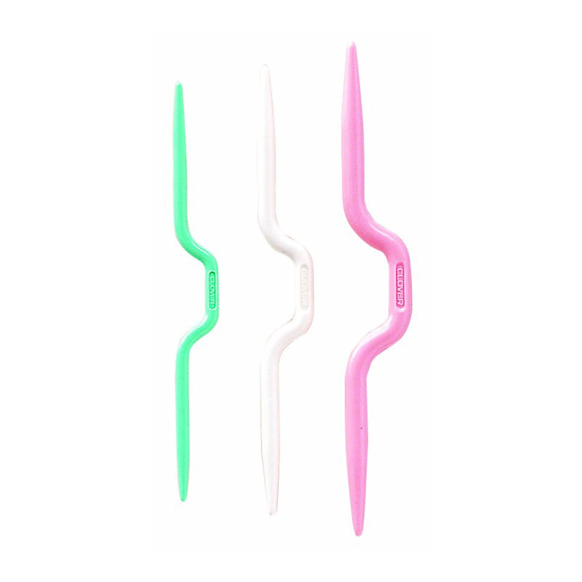 Clover Cable Stitch Holders - I-Shaped Cable Needle - Zoom Image
