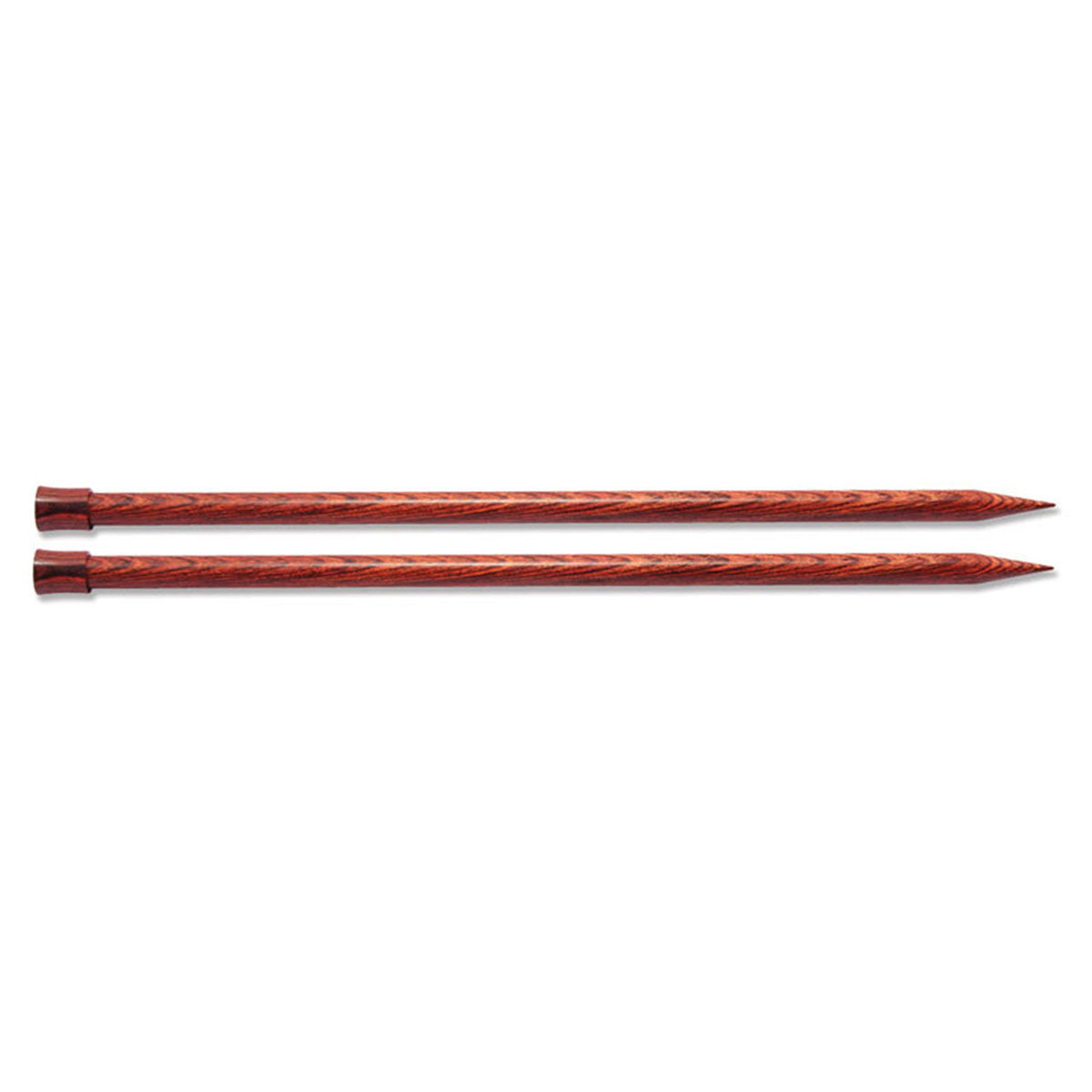 KnitPro Dreamz Single Pointed Needles - US 17 - 14" Burgundy Rose - Extra Image