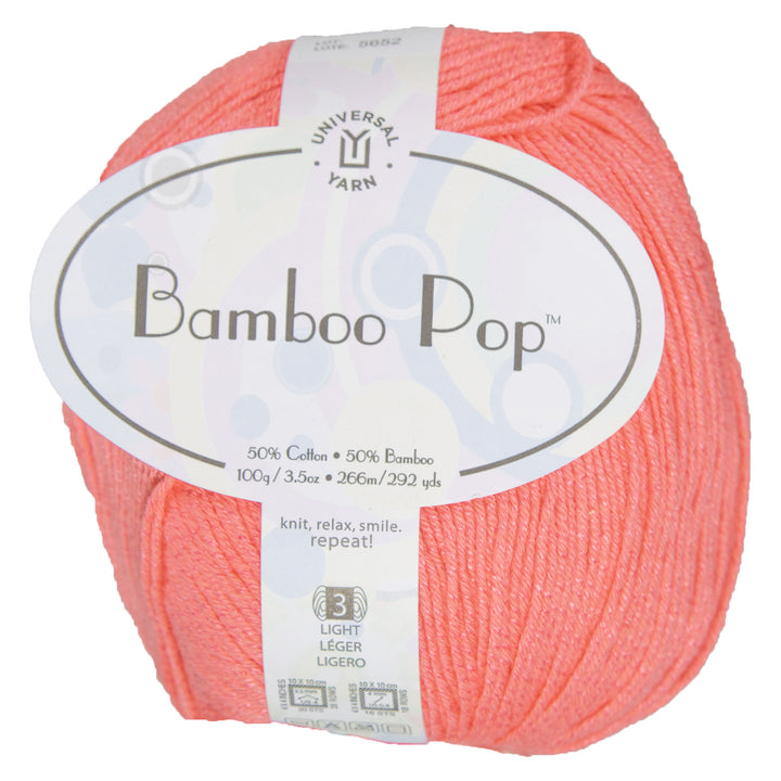 Universal Yarn Bamboo Pop Yarn - 103 Strawberry - Zoom Image