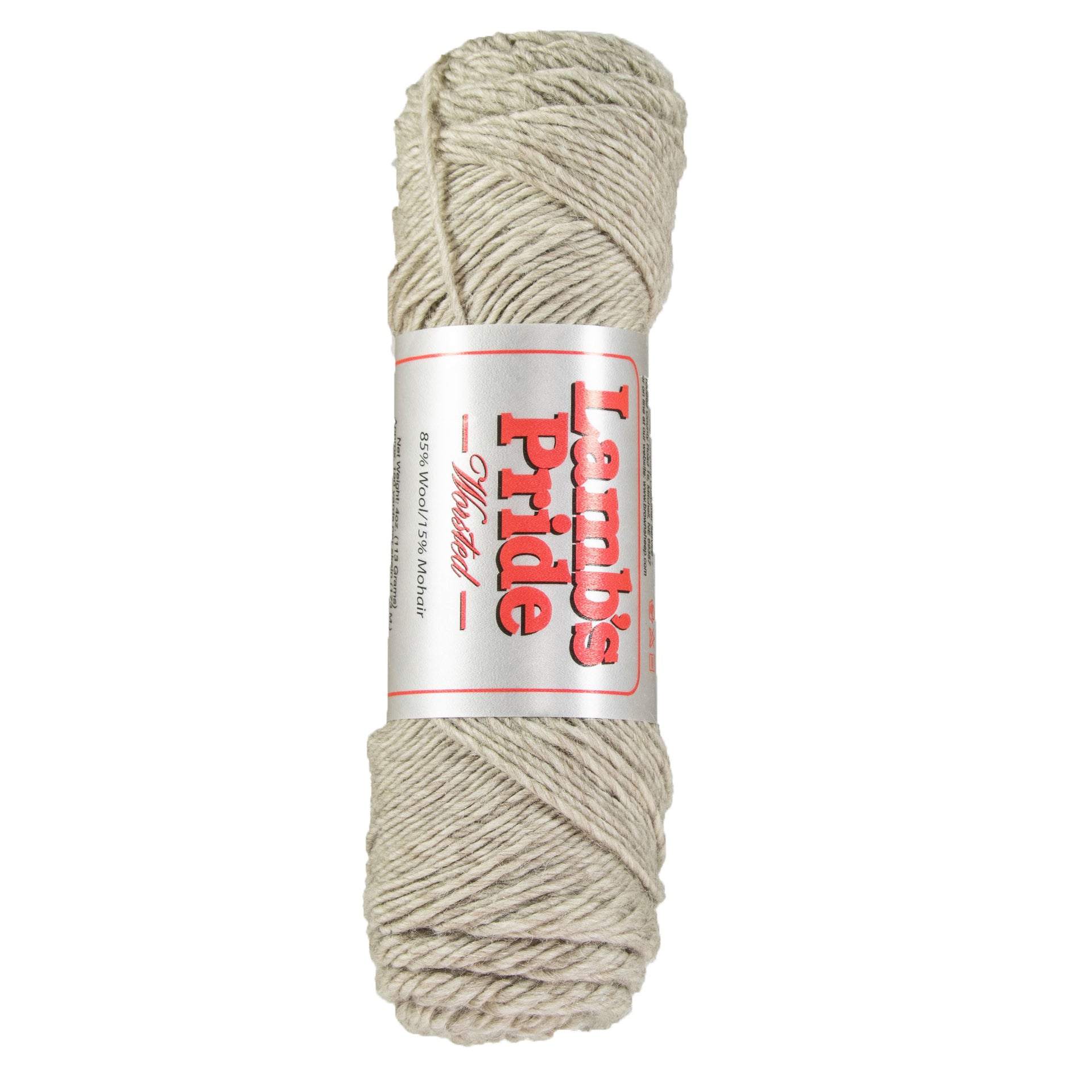Brown Sheep Lamb's Pride Worsted Yarn - M001 Sandy Heather - Zoom Image
