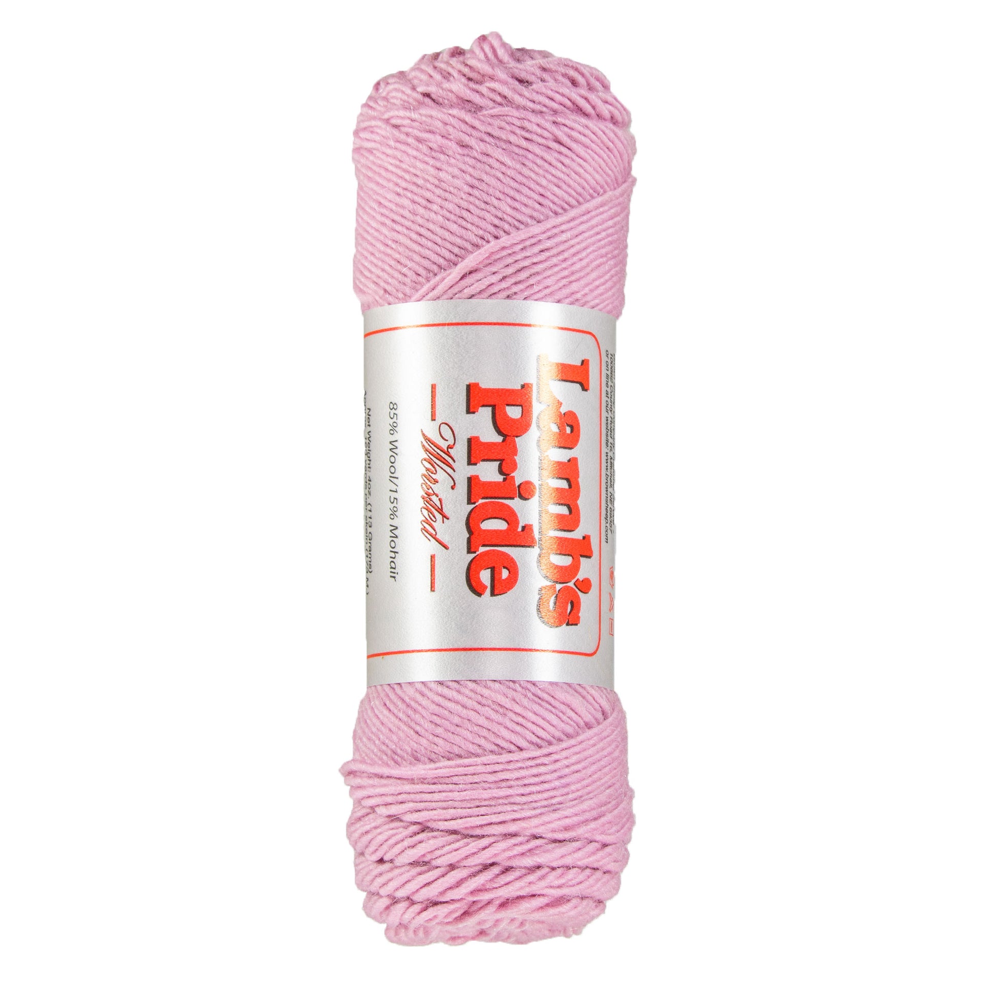 Brown Sheep Lamb's Pride Worsted Yarn - M034 Victorian Pink - Zoom Image
