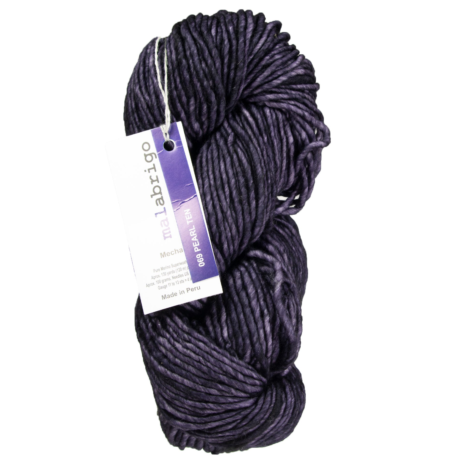 Malabrigo Mecha Yarn - 069 Pearl Ten - Zoom Image
