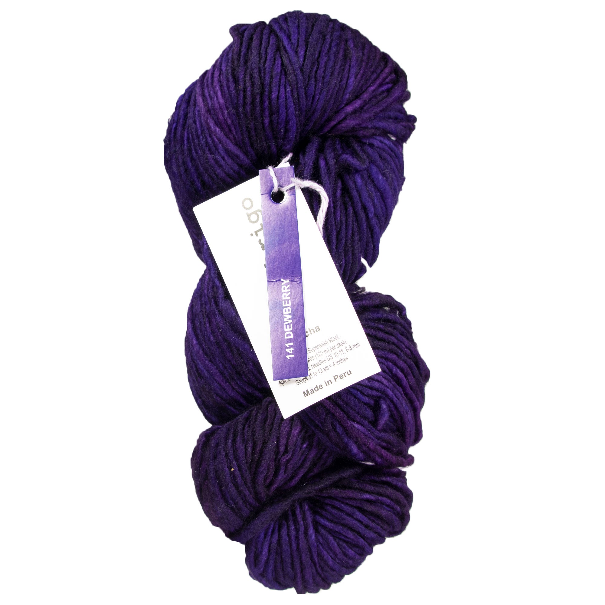 Malabrigo Mecha Yarn - 141 Dewberry - Zoom Image