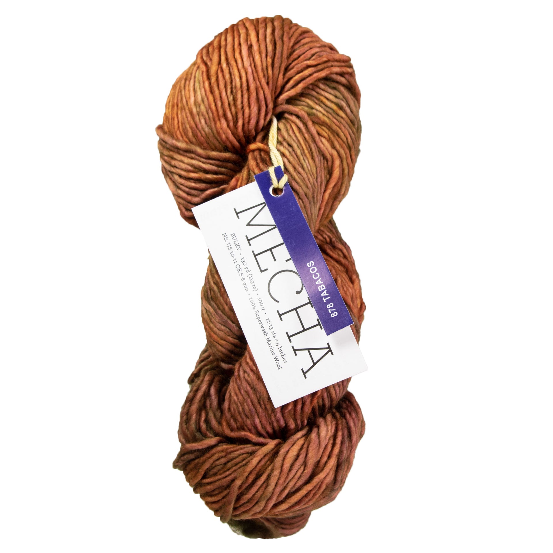 Malabrigo Mecha Yarn - 878 Tabacos - Zoom Image
