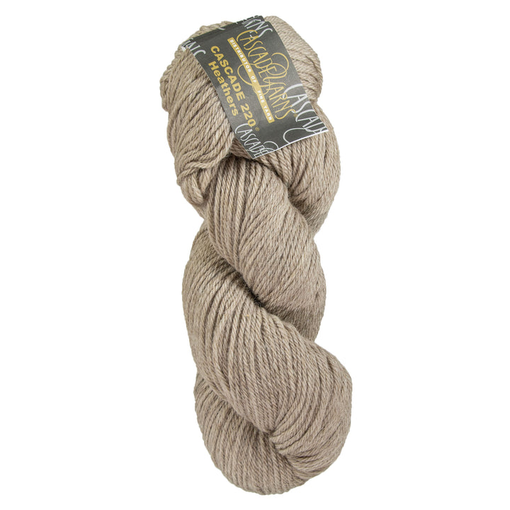 Cascade 220 Yarn - 8012 Doeskin Heather - Zoom Image