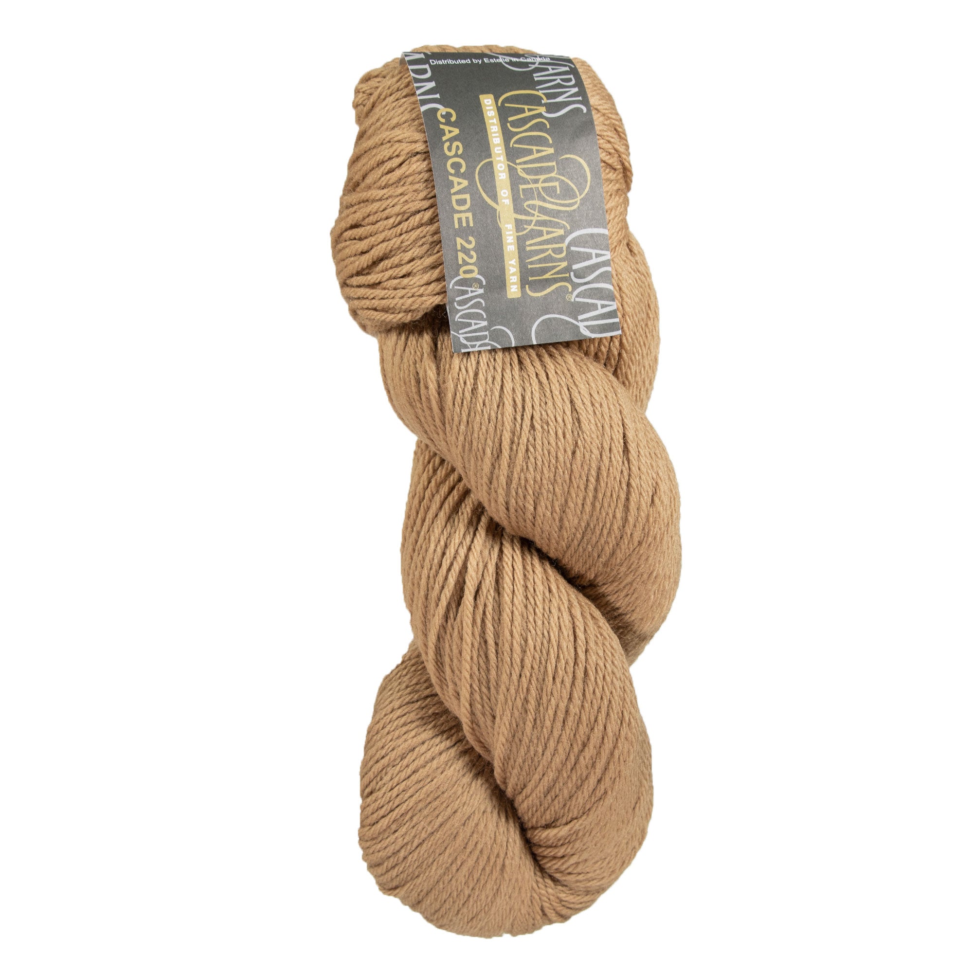 Cascade 220 Yarn - 8622 Camel (Yellowish Brown) - Zoom Image