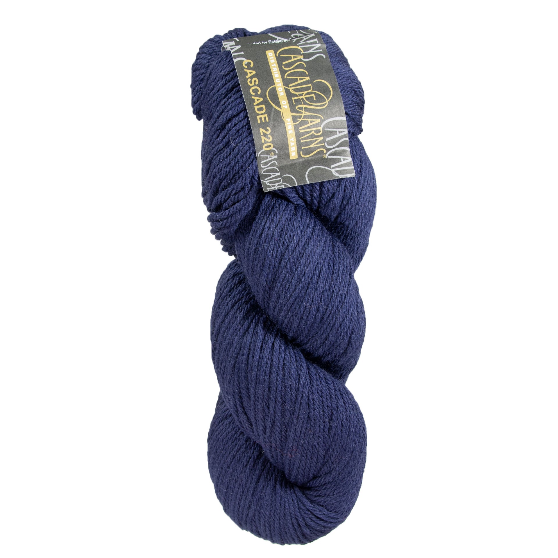 Cascade 220 Yarn - 9543 Midnight Blue - Zoom Image
