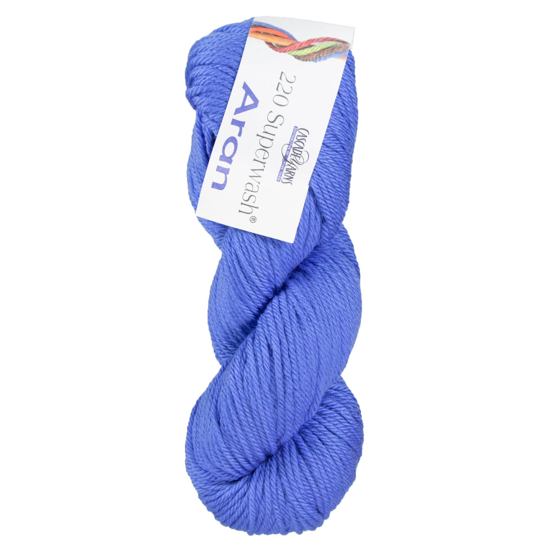 Cascade Yarns 220 Superwash Aran Yarn - 0845 Denim - Zoom Image
