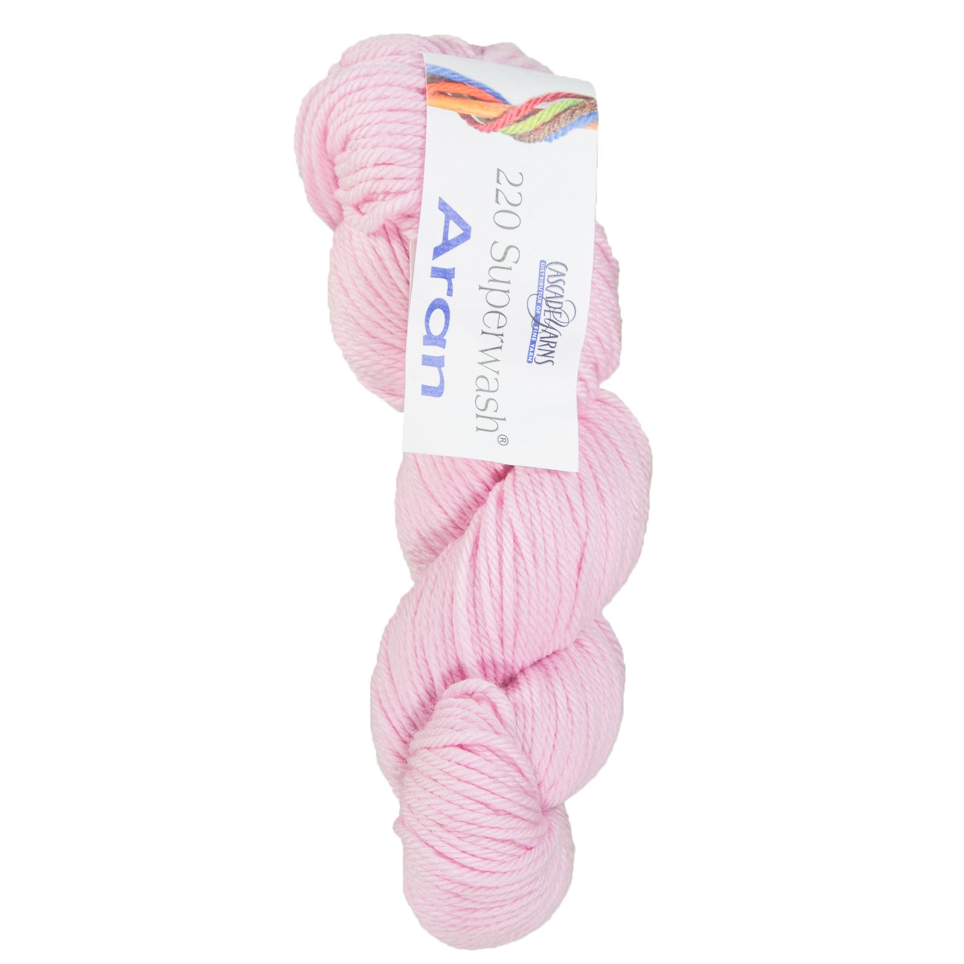 Cascade Yarns 220 Superwash Aran Yarn - 0894 Strawberry Cream - Zoom Image
