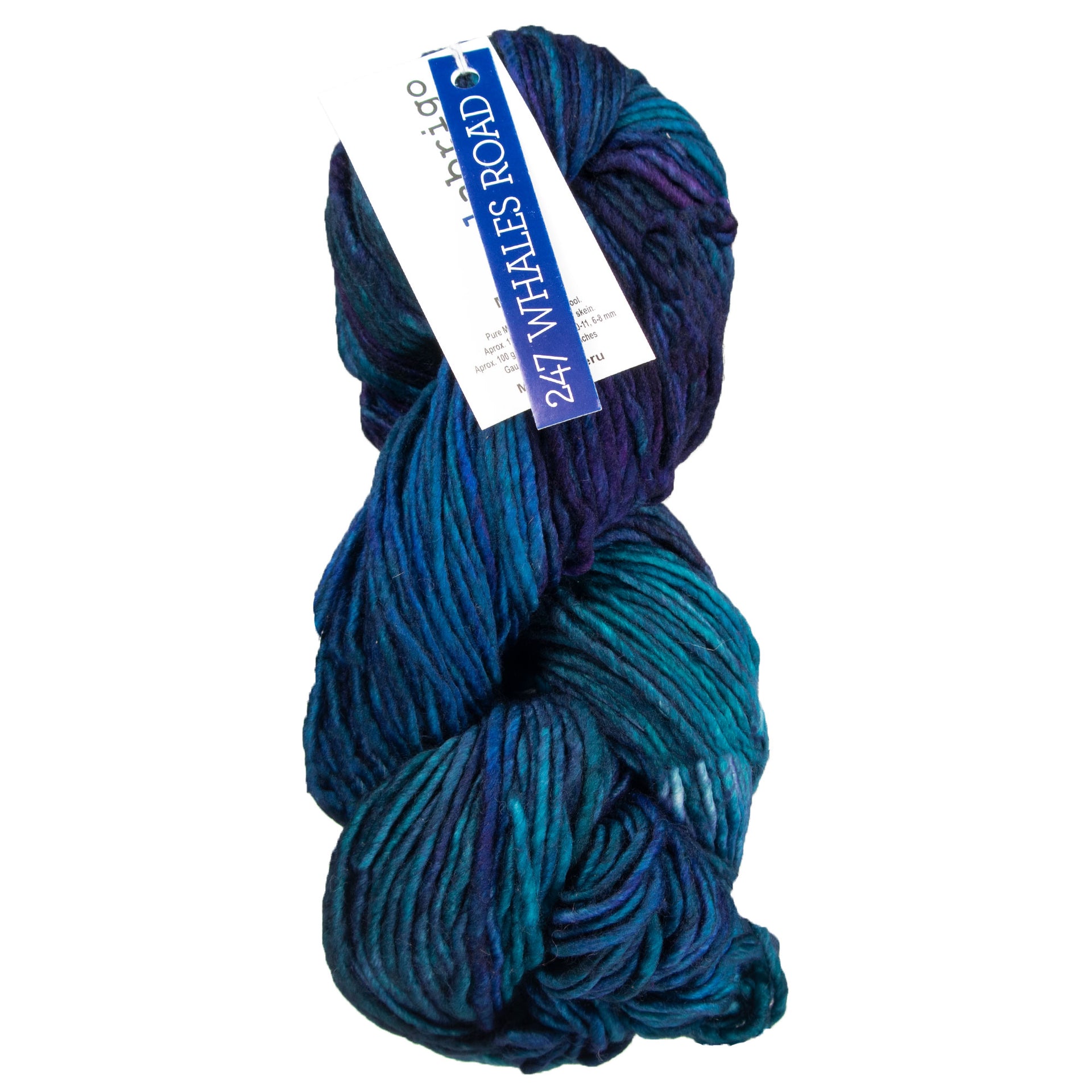 Malabrigo Mecha Yarn - 247 Whales Road - Zoom Image

