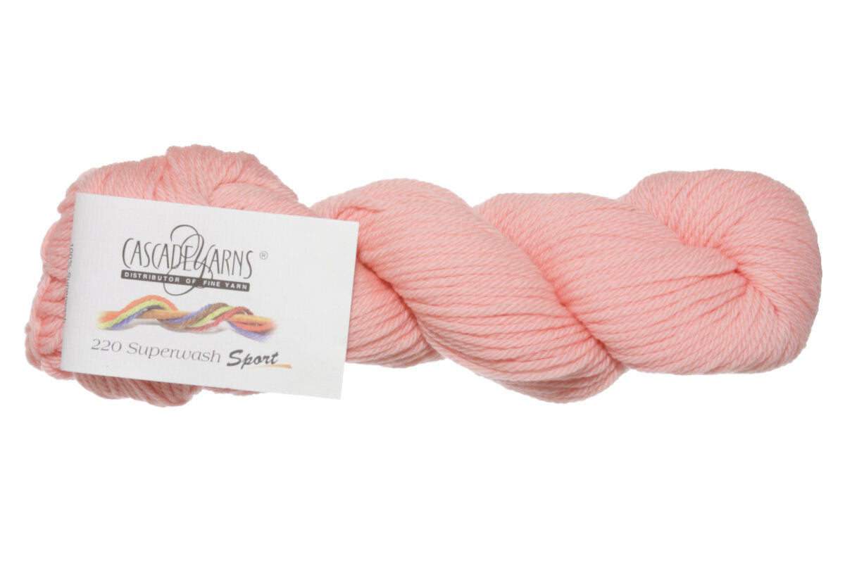 Cascade Yarns 220 Superwash Sport Yarn - 1941 Salmon - Extra Image