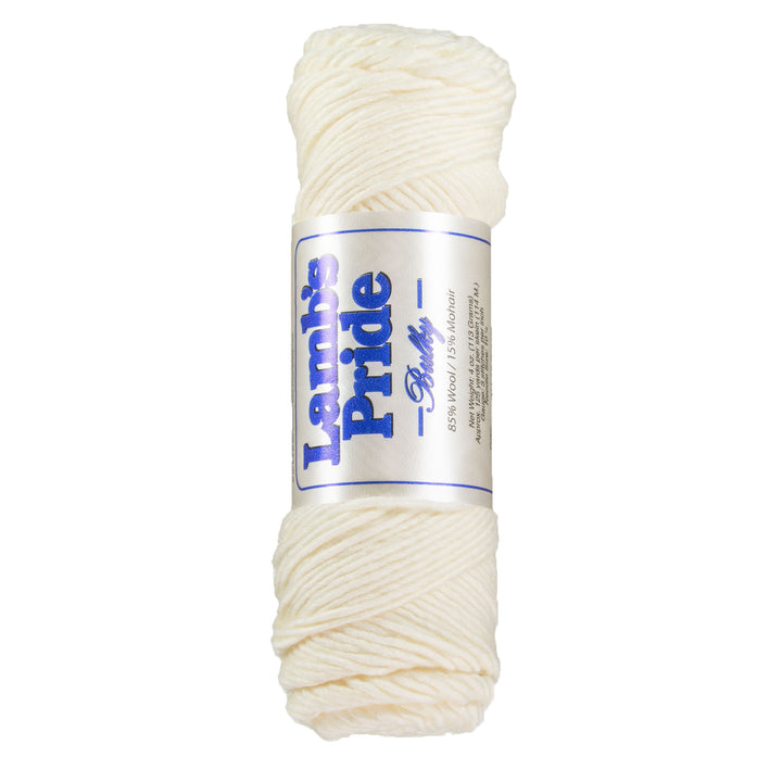 Brown Sheep Lamb's Pride Bulky Yarn - M010 - Creme - Zoom Image