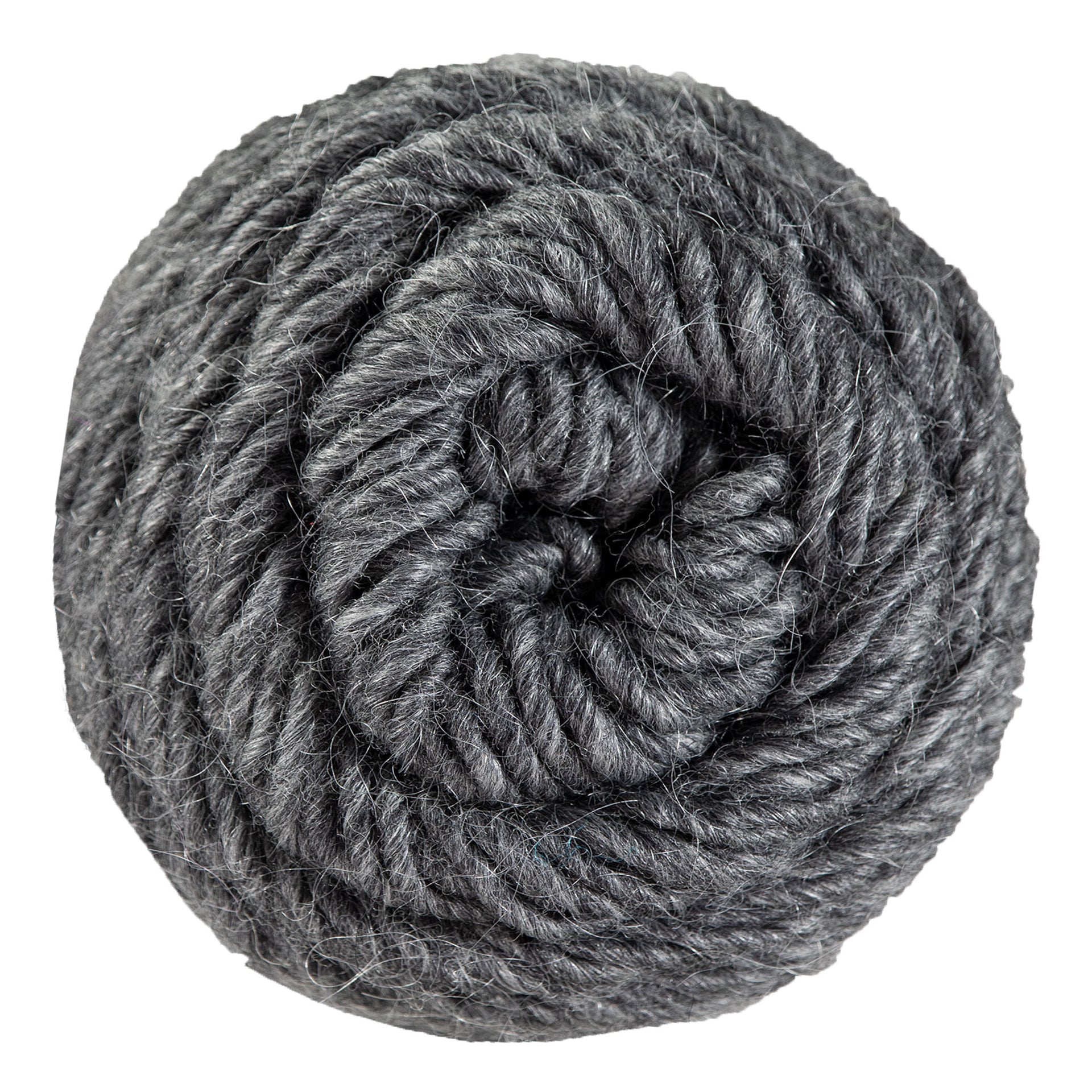 Brown Sheep Lamb's Pride Worsted Yarn - M004 Charcoal Heather - Zoom Image
