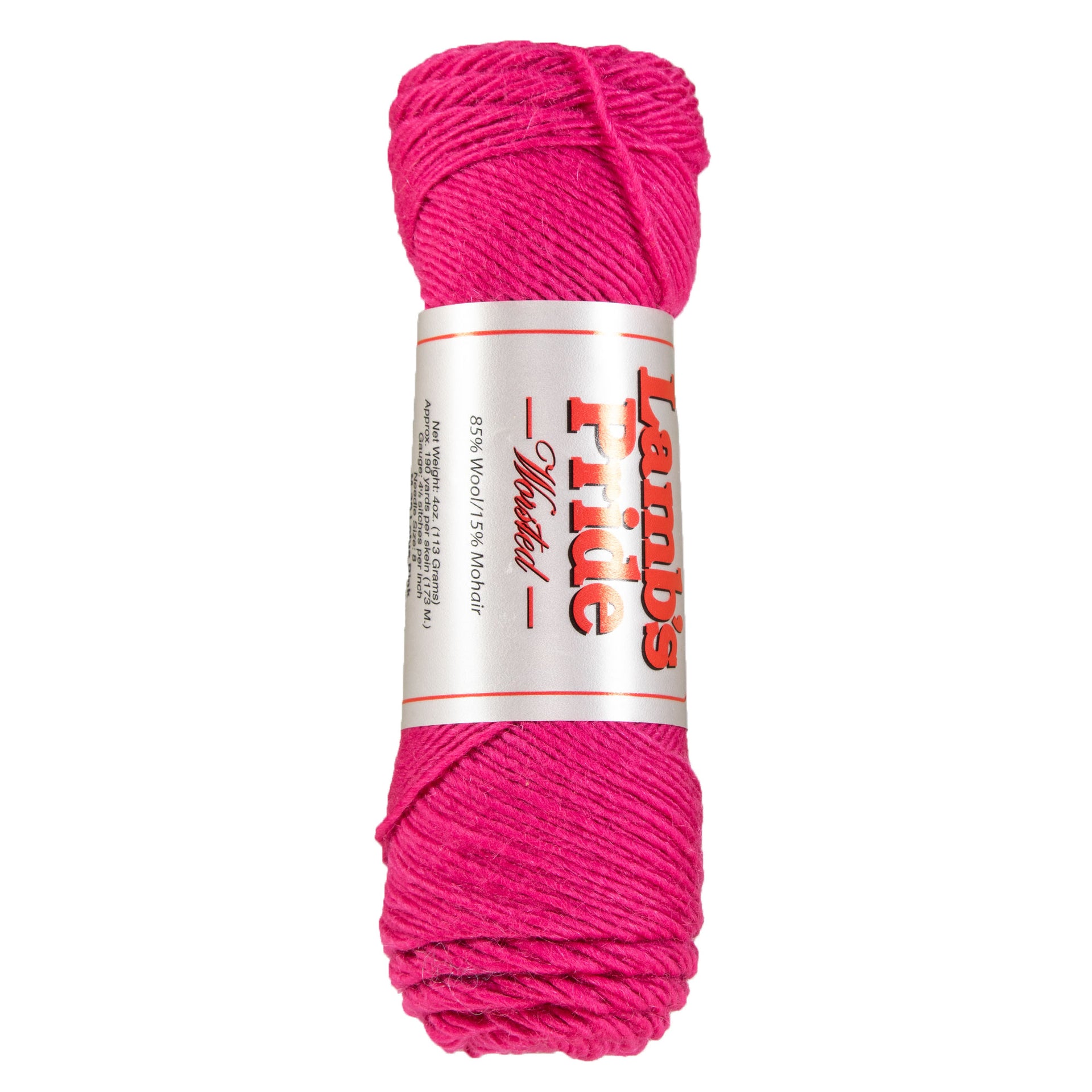 Brown Sheep Lamb's Pride Worsted Yarn - M038 Lotus Pink - Zoom Image
