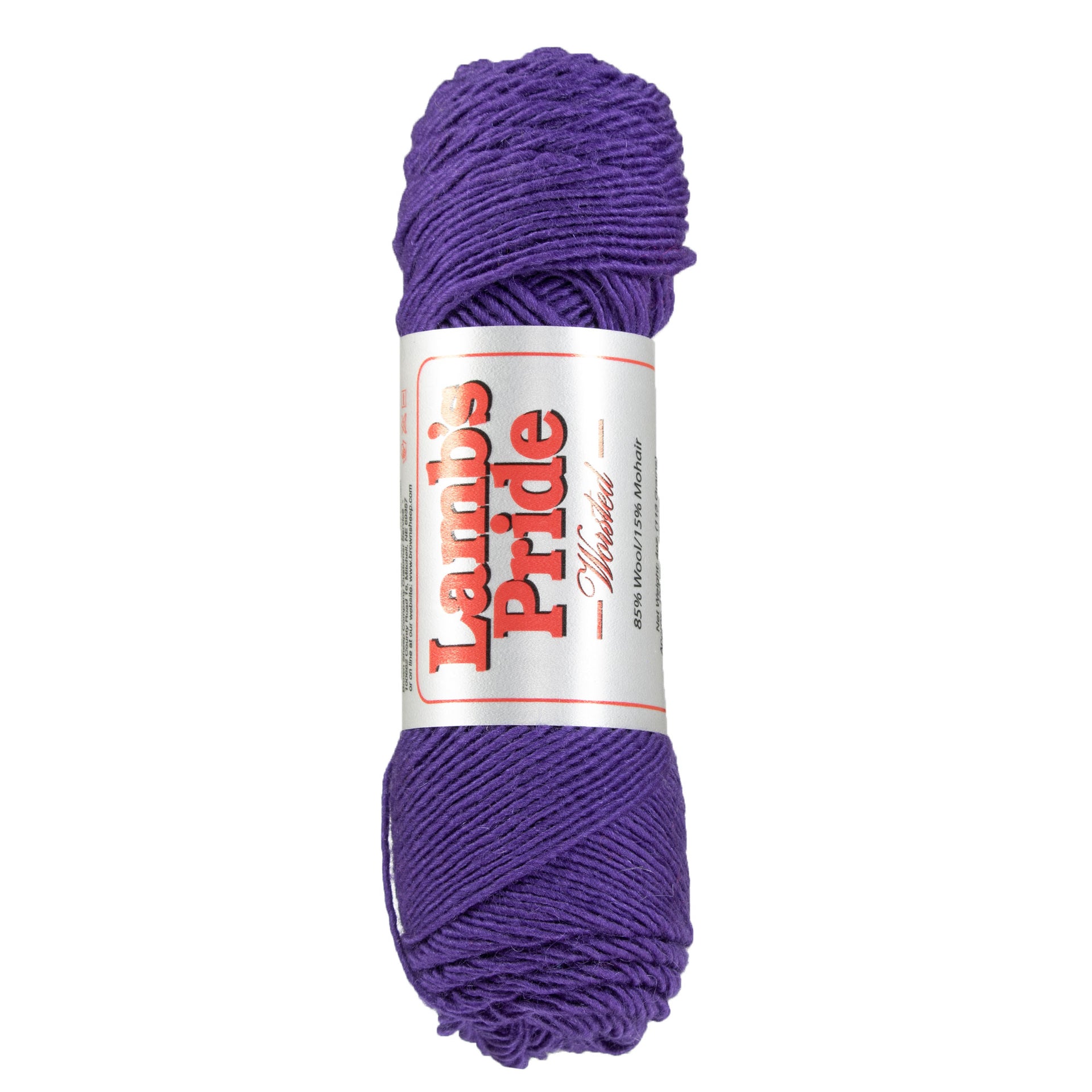 Brown Sheep Lamb's Pride Worsted Yarn - M062 Amethyst - Zoom Image
