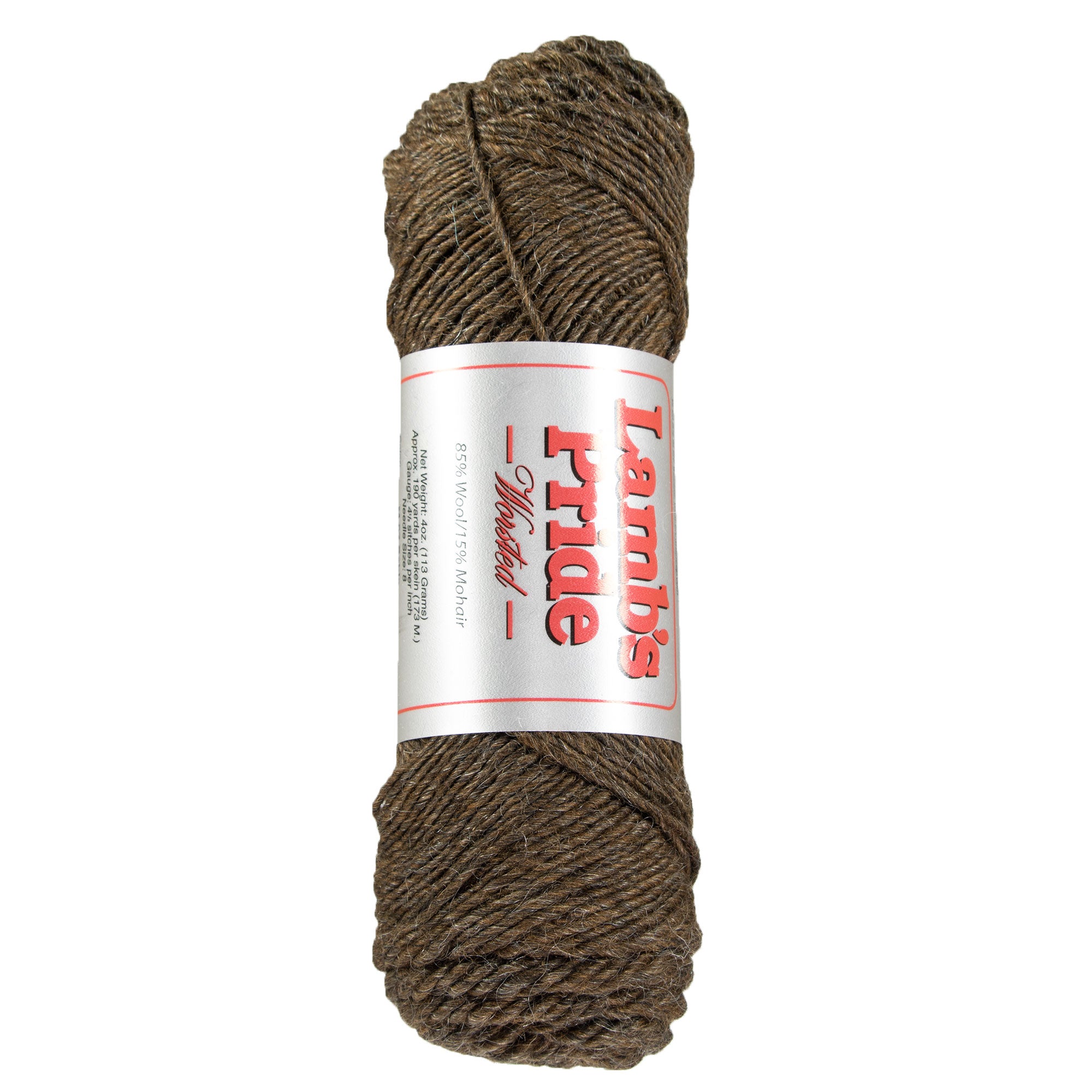 Brown Sheep Lamb's Pride Worsted Yarn - M007 Sable - Zoom Image