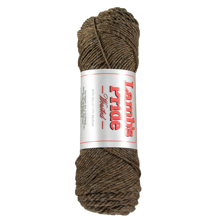 Brown Sheep Lamb's Pride Worsted Yarn - M007 Sable - Zoom Image