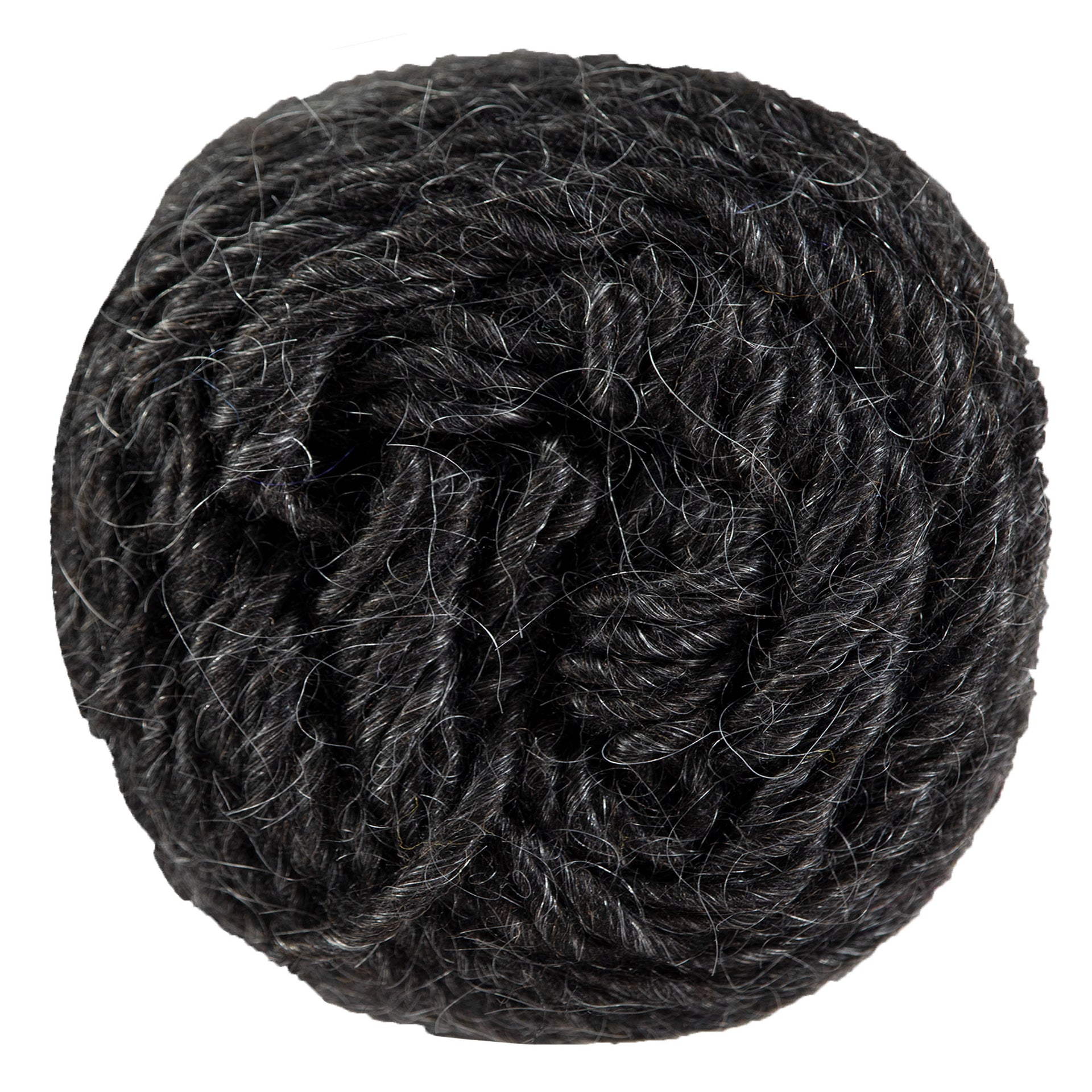 Brown Sheep Lamb's Pride Worsted Yarn - M006 Deep Charcoal - Zoom Image
