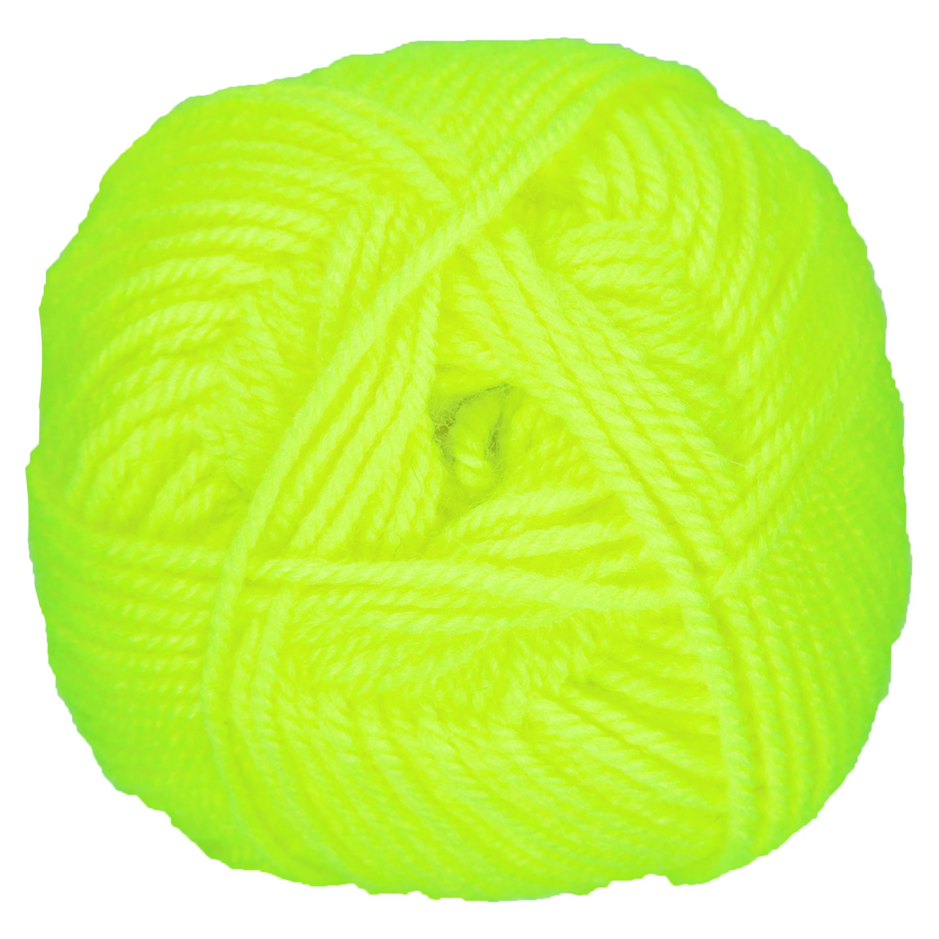 Plymouth Yarn Encore Worsted Yarn - 0476 Neon Yellow - Zoom Image
