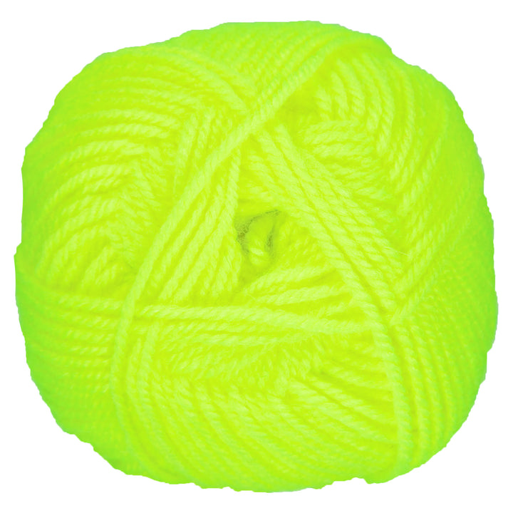 Plymouth Yarn Encore Worsted Yarn - 0476 Neon Yellow - Zoom Image