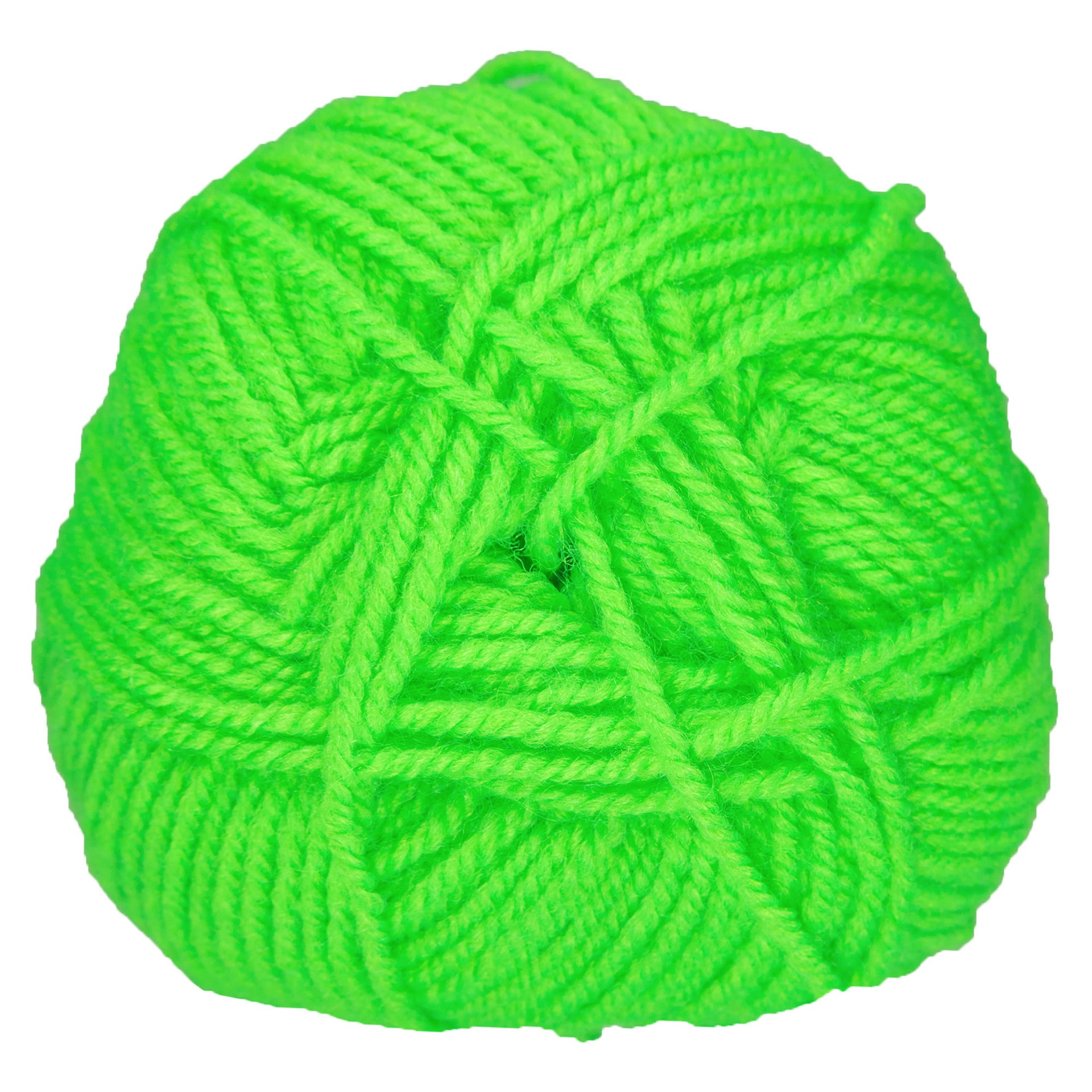 Plymouth Yarn Encore Worsted Yarn - 0477 Neon Green - Zoom Image
