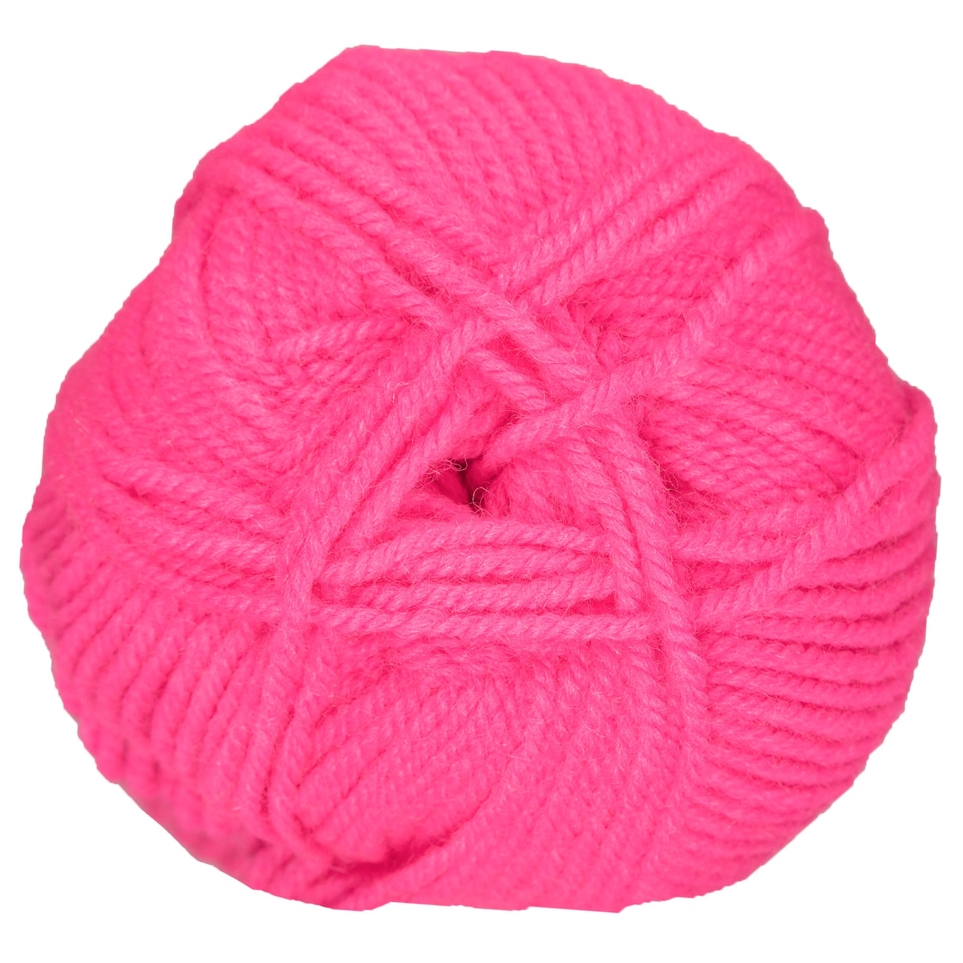 Plymouth Yarn Encore Worsted Yarn - 0478 Neon Pink - Zoom Image
