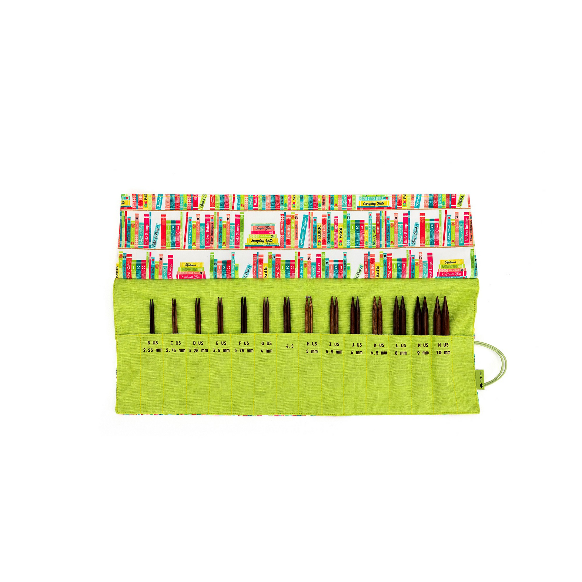 della Q Crochet Roll - 168-2 - *Linen - Library - Lime
