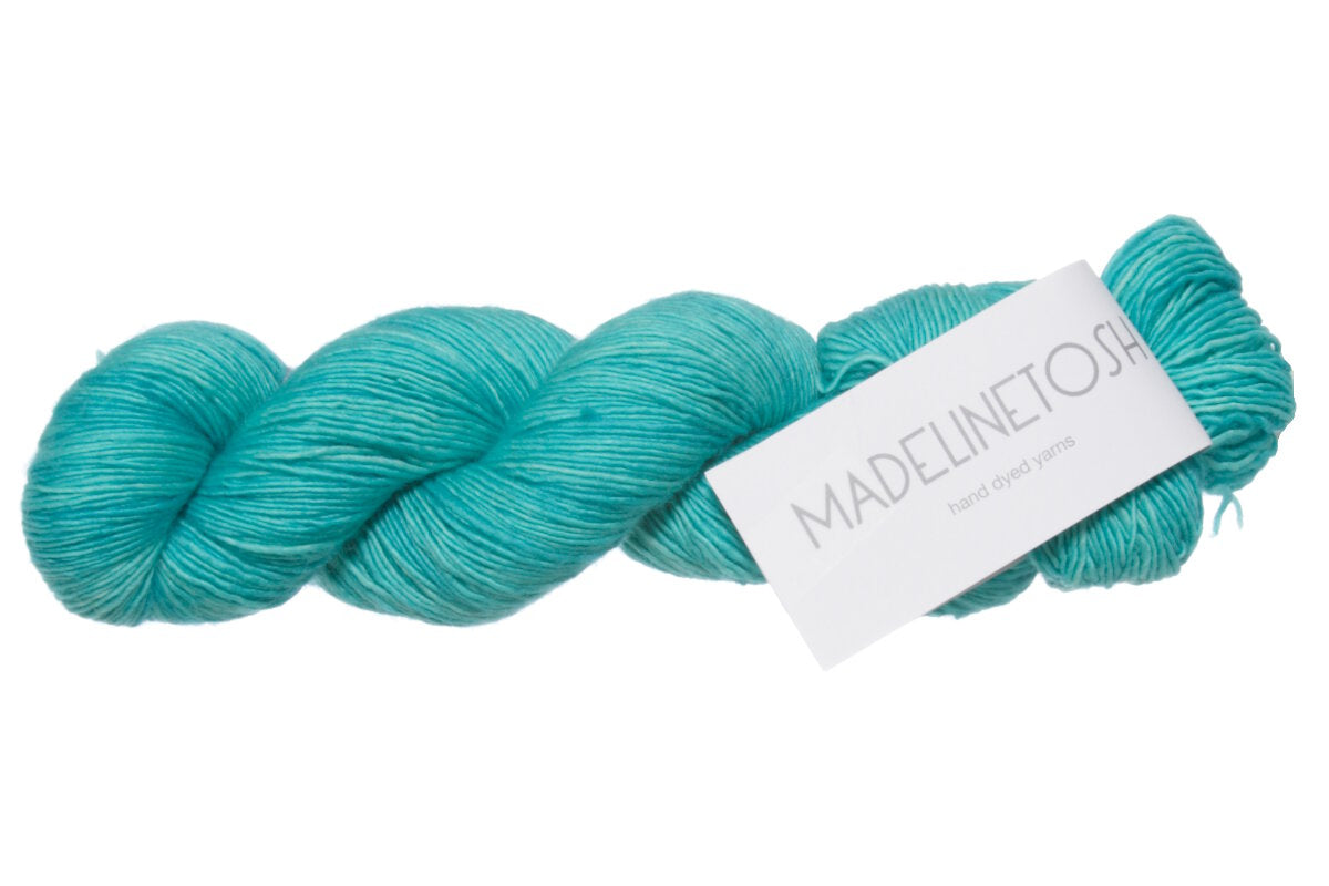 Madelinetosh Tosh Merino Light Yarn - Button Jar Blue - Extra Image
