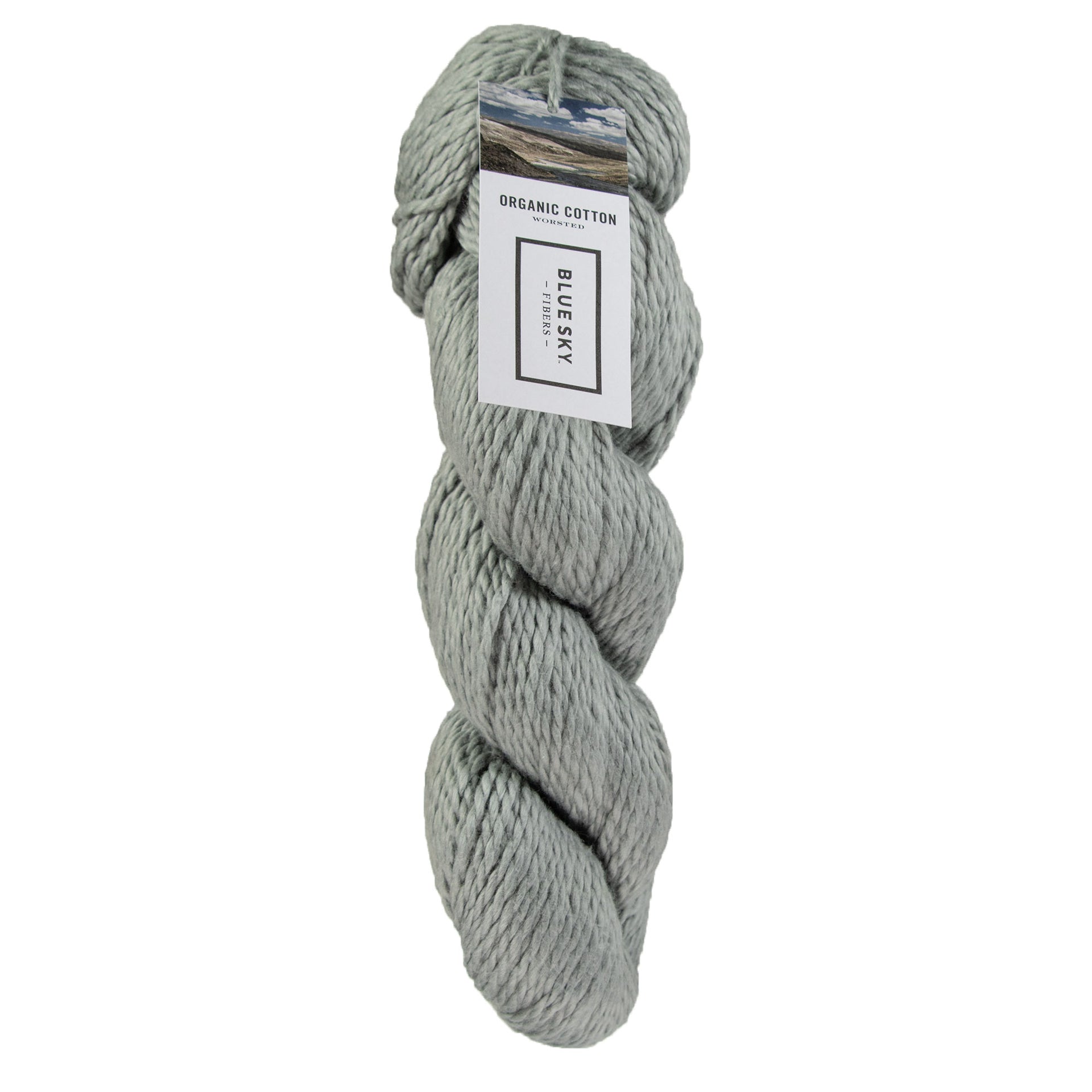 Blue Sky Fibers Organic Cotton Yarn - 643 - Ash - Zoom Image
