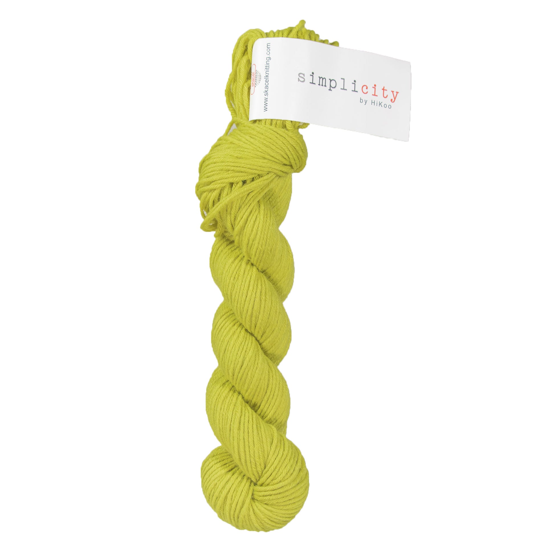 HiKoo Simplicity Yarn - 039 Chartreuse - Zoom Image
