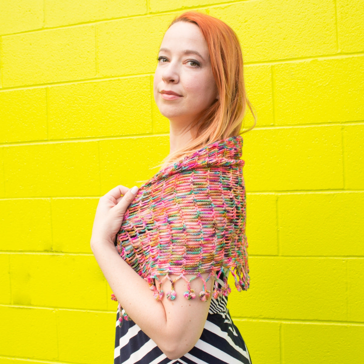 Monika's Chains Shawlette - Main Image 4
