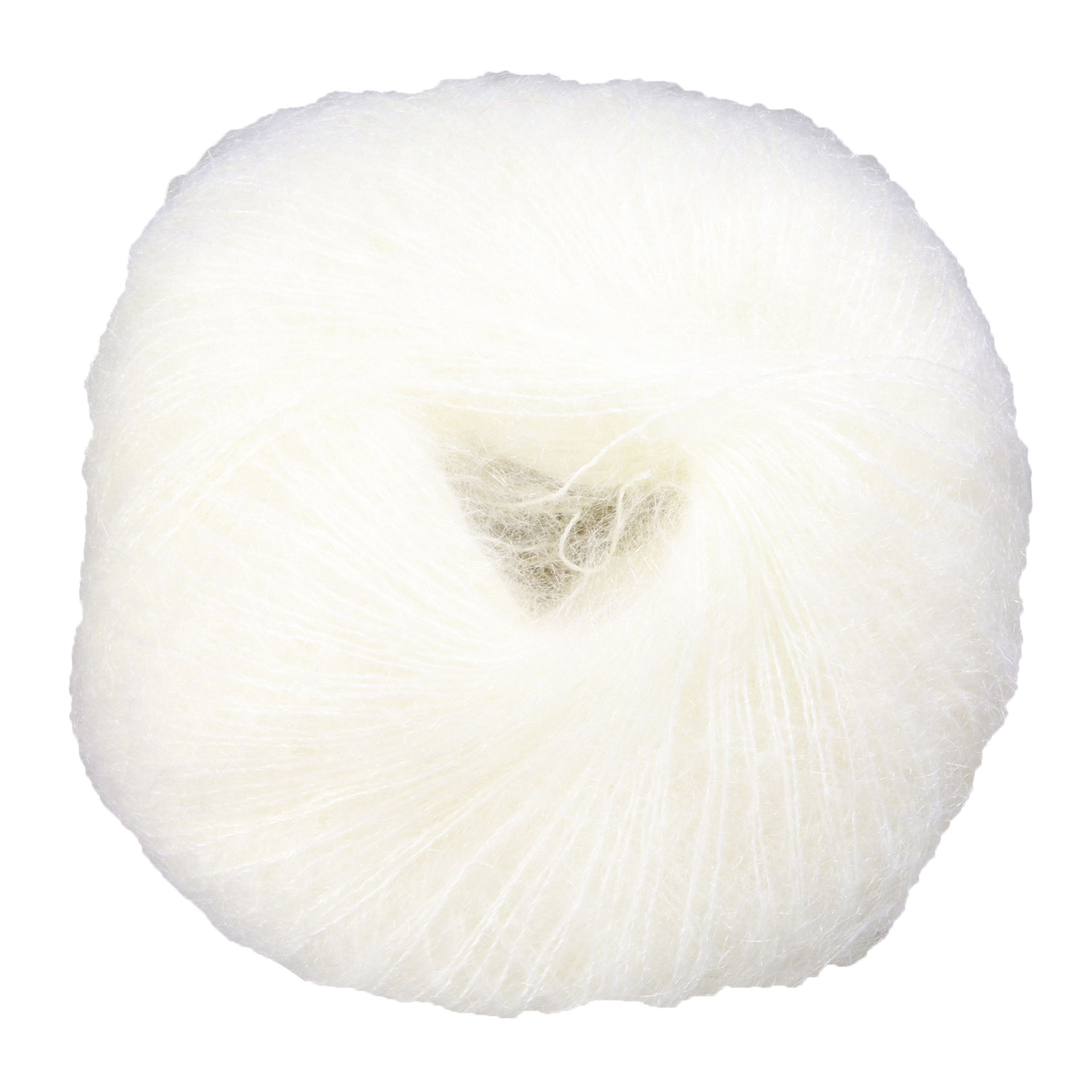 Rowan Kidsilk Haze Yarn - 612 White - Zoom Image

