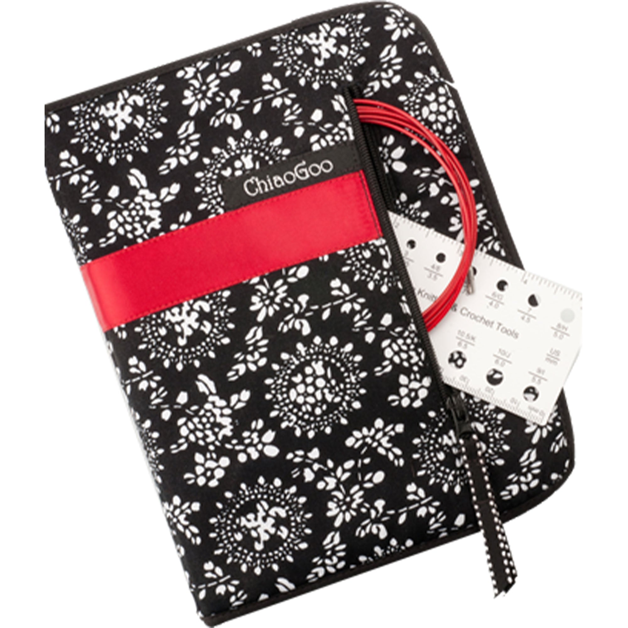 ChiaoGoo TWIST Red Lace Interchangeable Sets - 5" - Small (US 2 - US 8) - Zoom Image