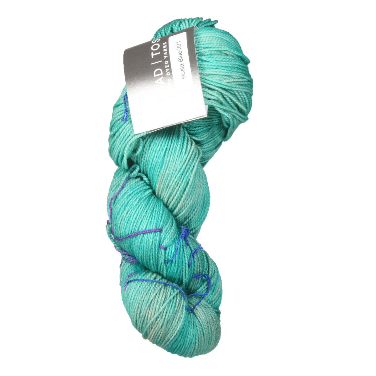 Madelinetosh Tosh Sock Yarn - Hosta Blue - Zoom Image