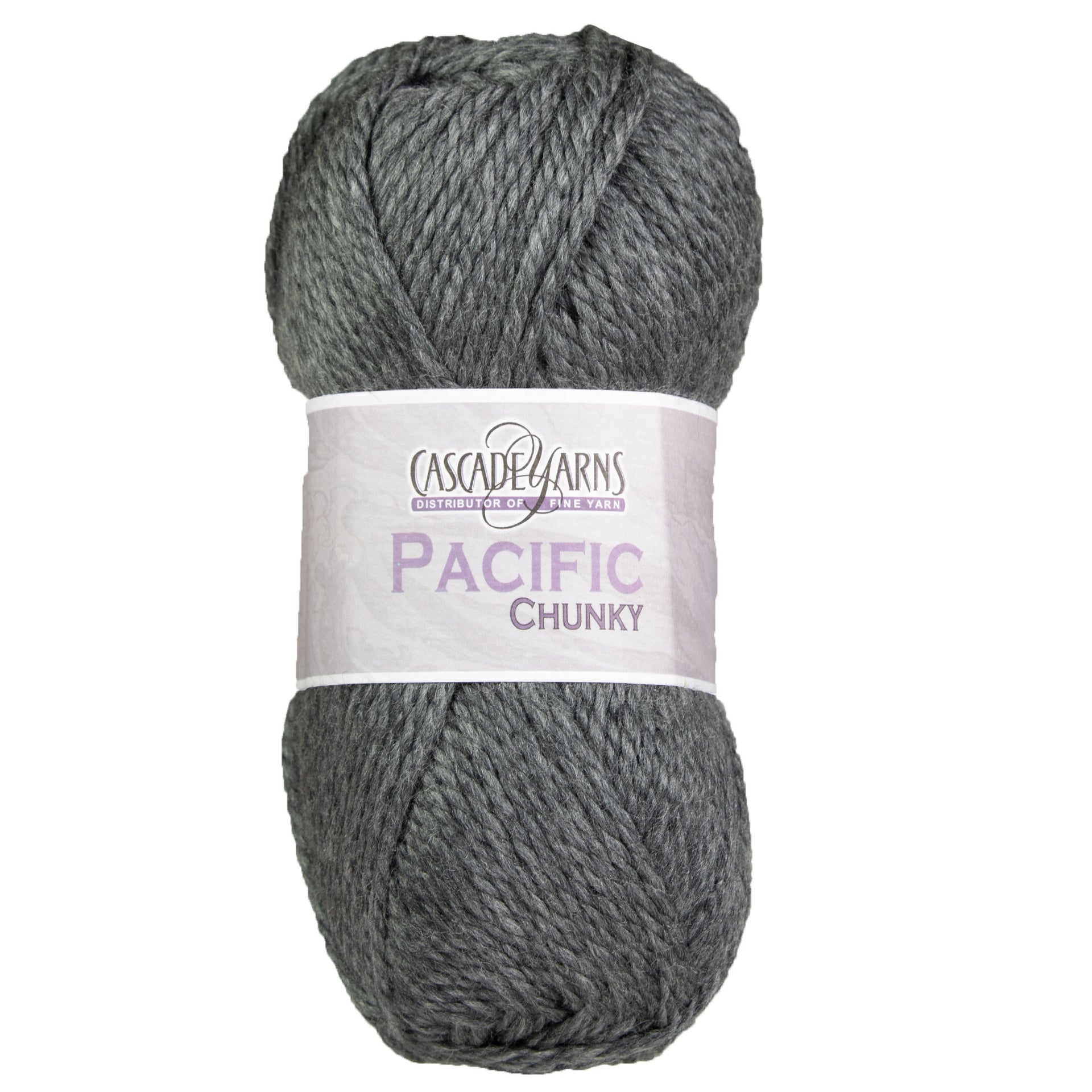 Cascade Yarns Pacific Chunky Yarn - 62 Charcoal - Zoom Image
