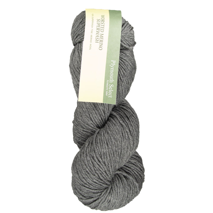 Plymouth Yarn Worsted Merino Superwash Yarn - 67 Medium Charcoal - Zoom Image