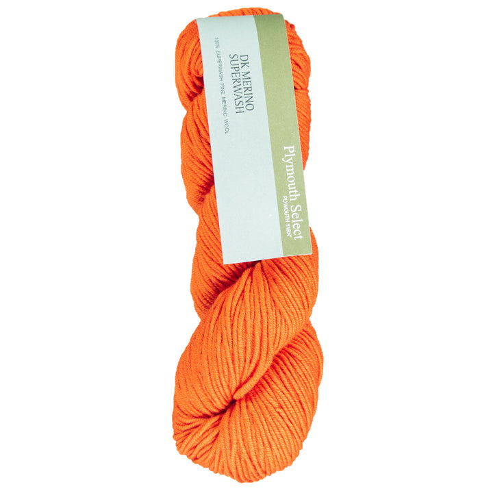 Plymouth Yarn DK Merino Superwash Yarn - 1126 Tangerine - Zoom Image