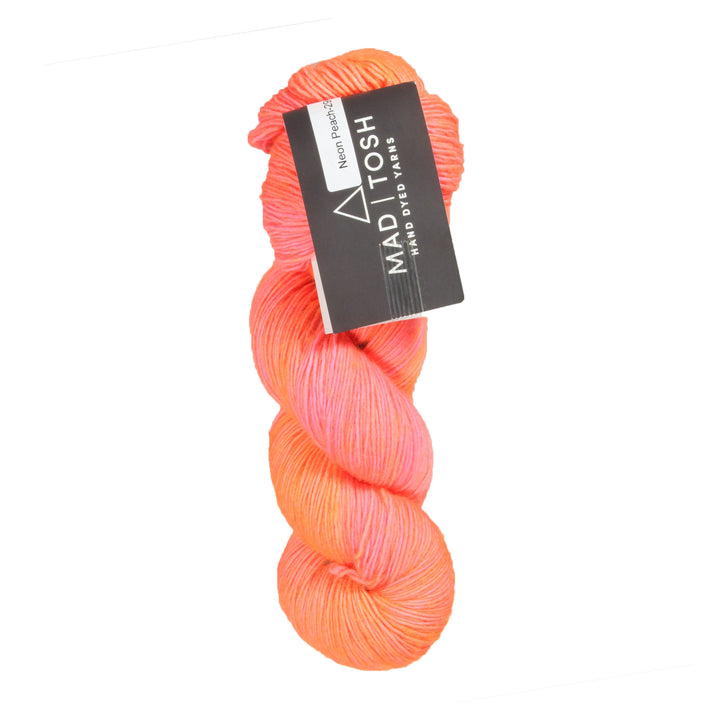 Madelinetosh Tosh Merino Light Yarn - Neon Peach - Zoom Image