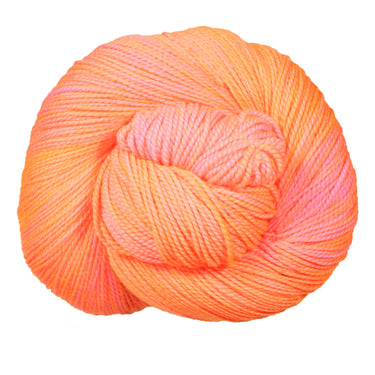 Madelinetosh Tosh Sock Yarn - Neon Peach - Zoom Image