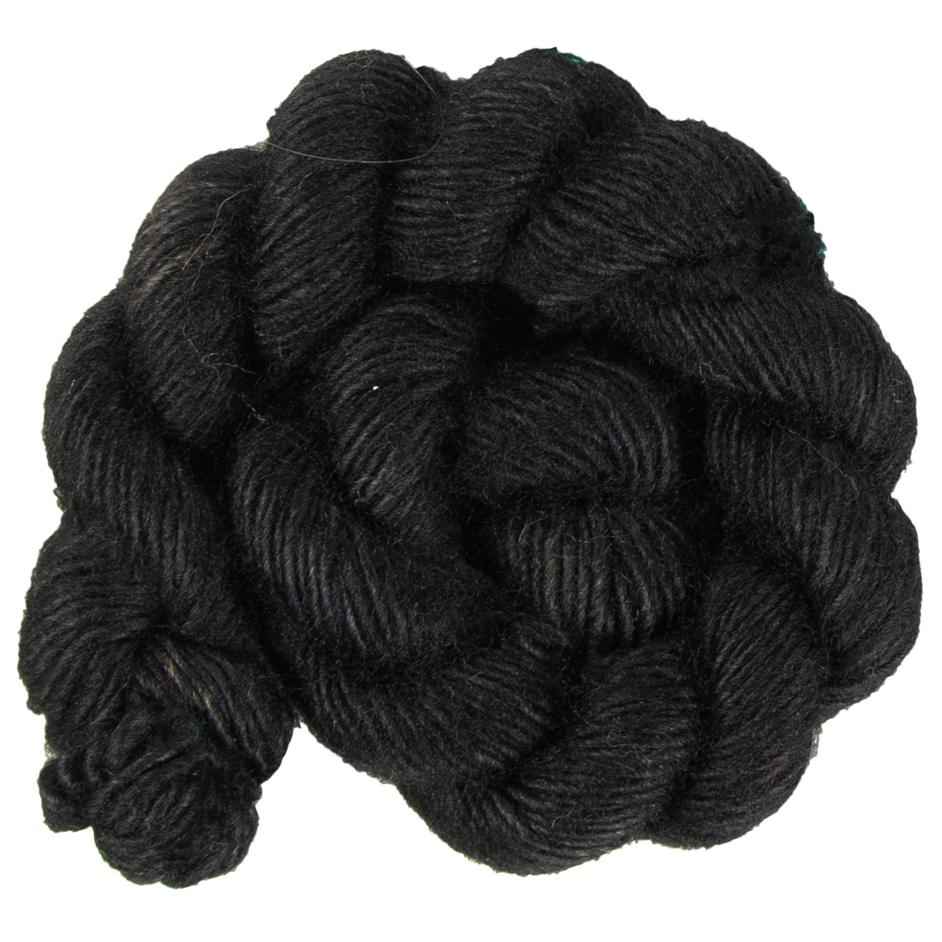 Madelinetosh Unicorn Tails Yarn - Onyx - Zoom Image
