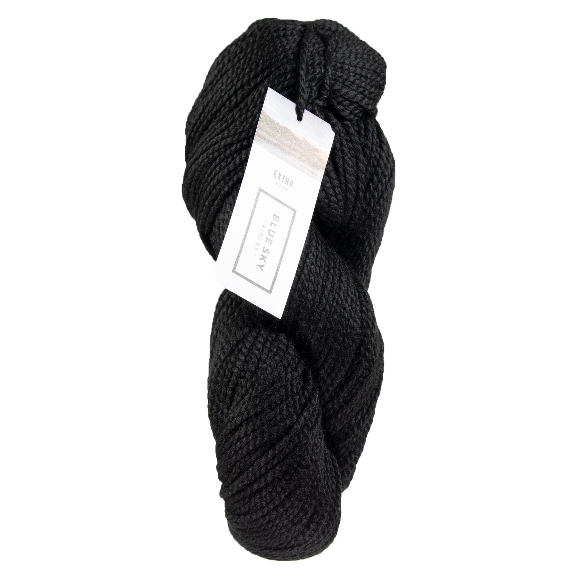 Blue Sky Fibers Extra Yarn - 3523 Black Swan - Zoom Image
