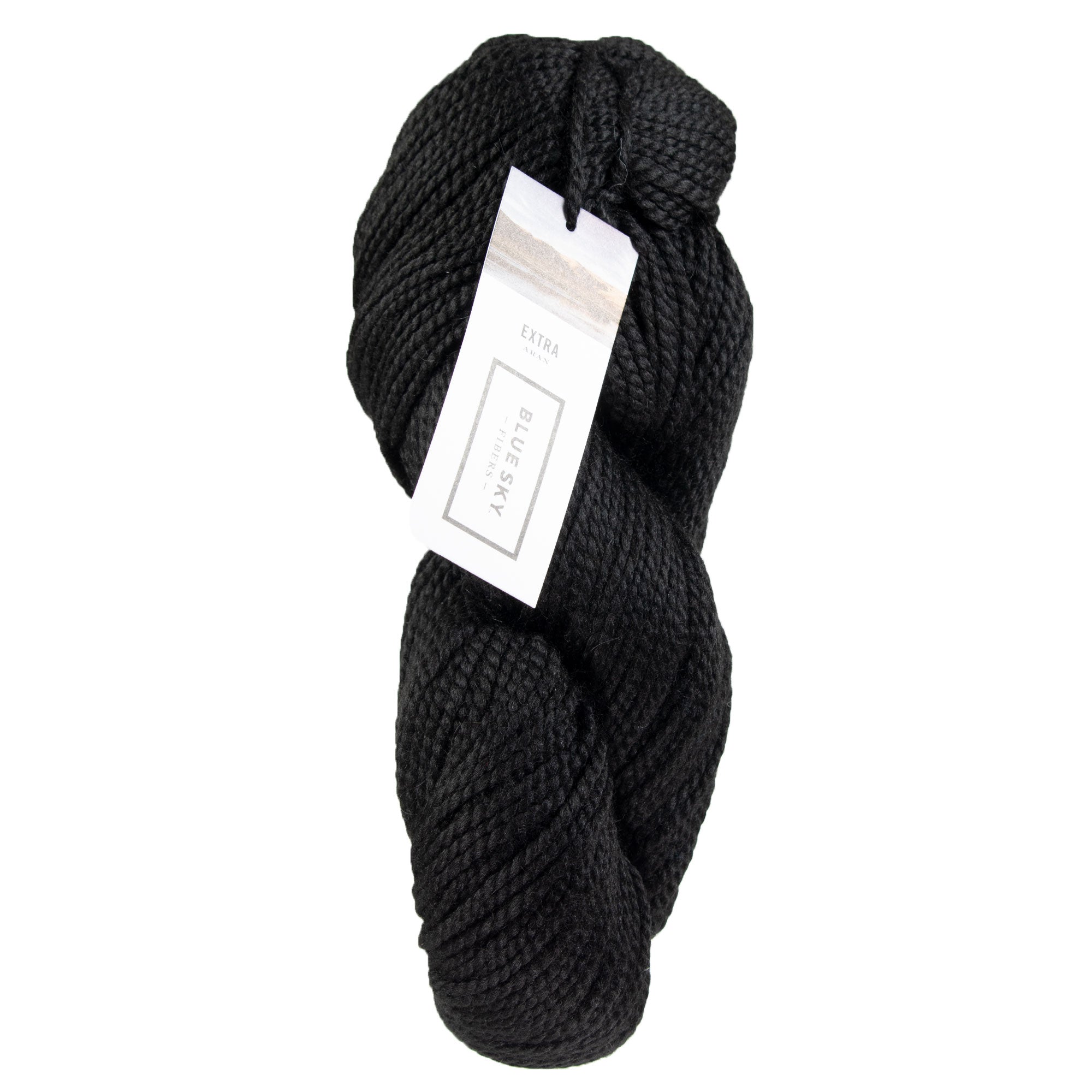 Blue Sky Fibers Extra Yarn - 3523 Black Swan - Zoom Image