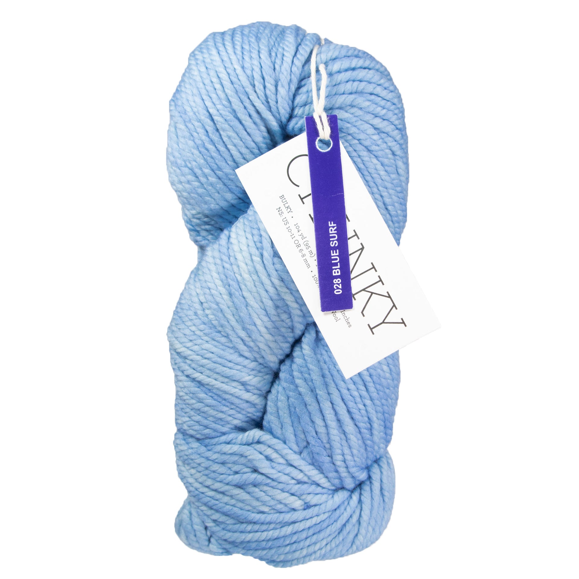 Malabrigo Chunky Yarn - 028 Blue Surf - Zoom Image
