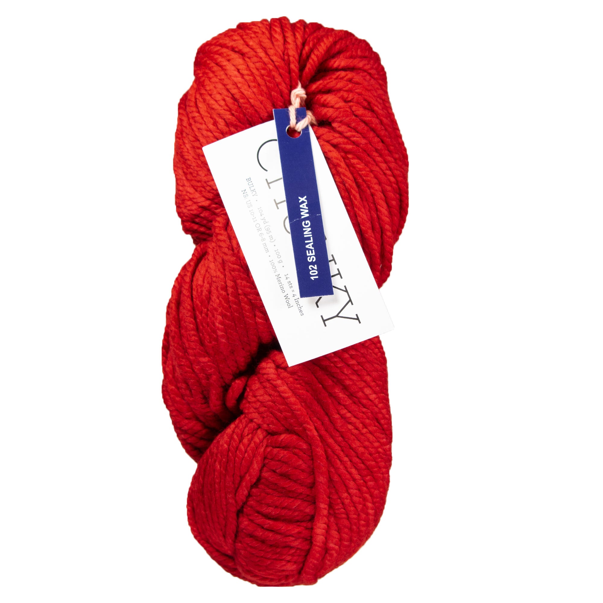 Malabrigo Chunky Yarn - 102 Sealing Wax - Zoom Image