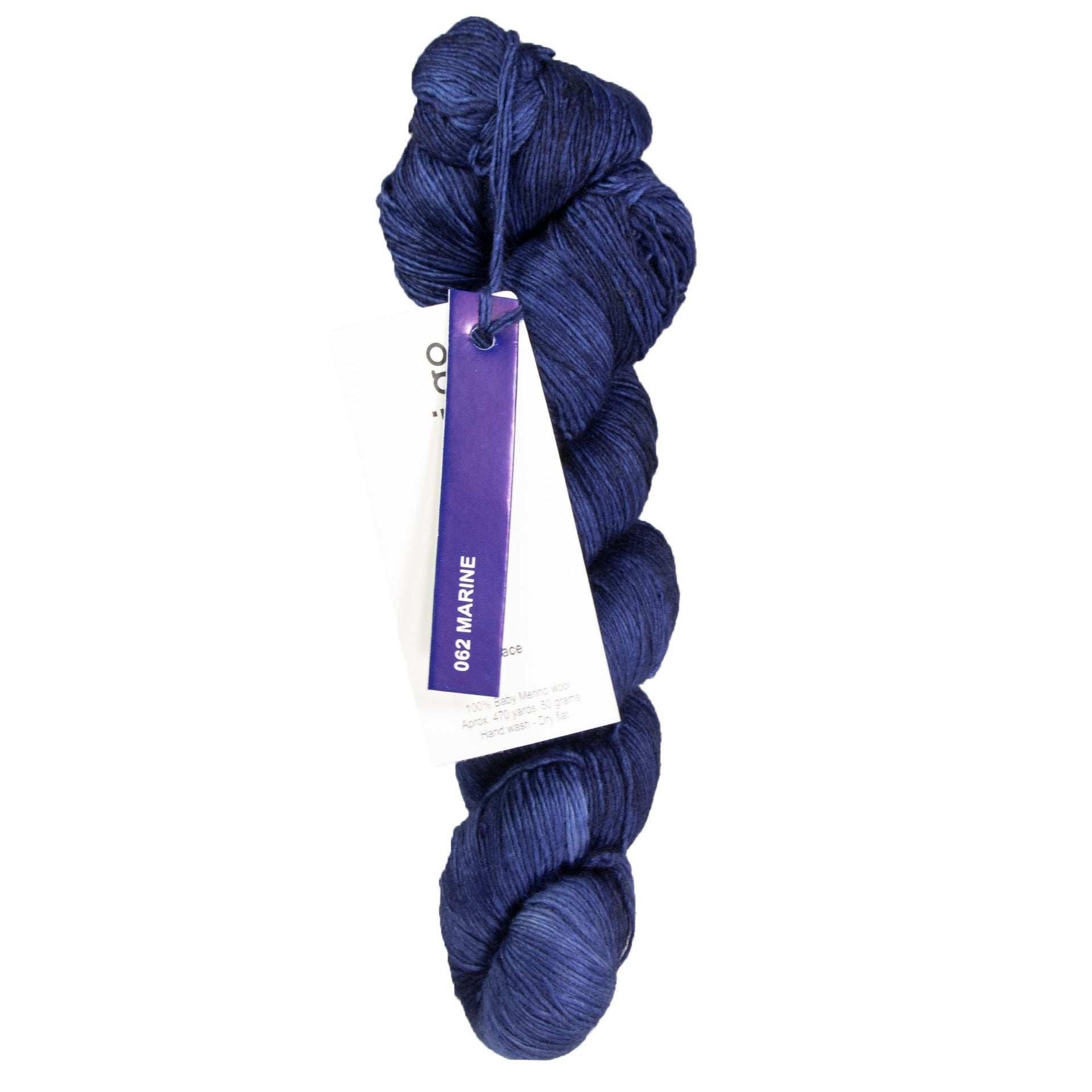 Malabrigo Lace Yarn - 062 Marine - Zoom Image
