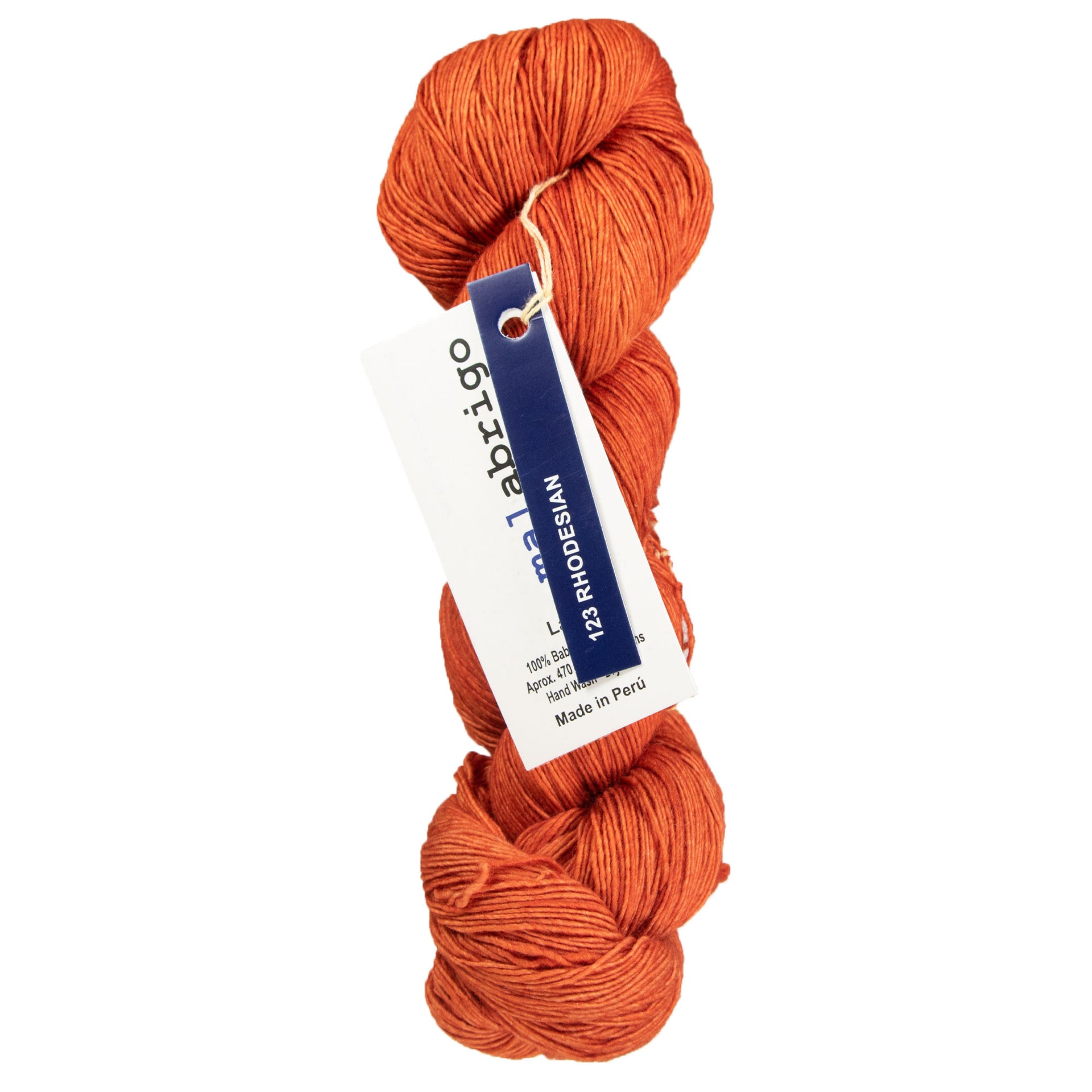 Malabrigo Lace Yarn - 123 Rhodesian - Zoom Image
