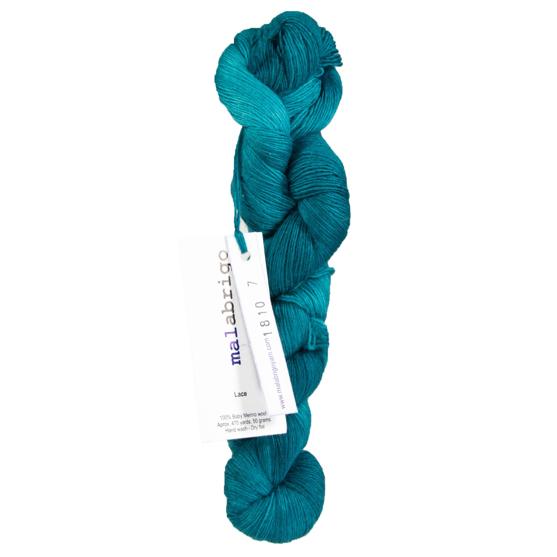 Malabrigo Lace Yarn - 135 Emerald - Zoom Image

