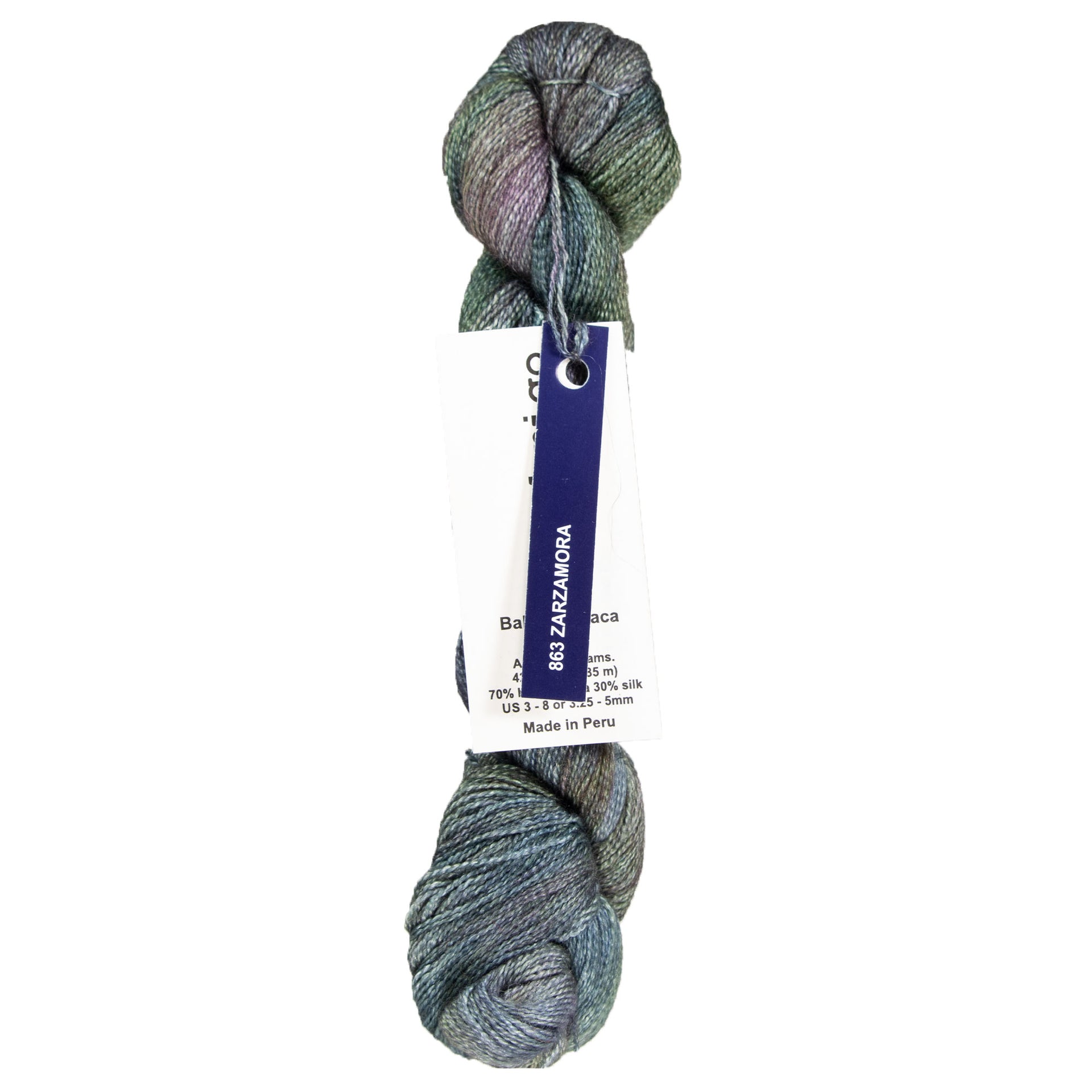 Malabrigo Silkpaca Yarn - 863 Zarzamora - Zoom Image
